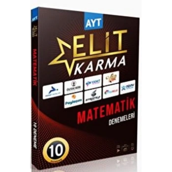 Ayt Matematik 10 Branş Deneme - Elit Karma