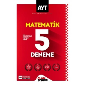 AYT Matematik Deneme Sınavı 5li - Metin Yayınları