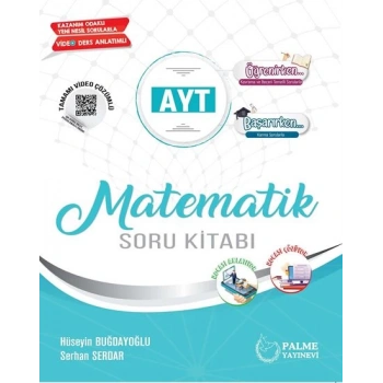 AYT Matematik Soru Bankası Çözümlü (İADESİZ)- Palme Yayınları