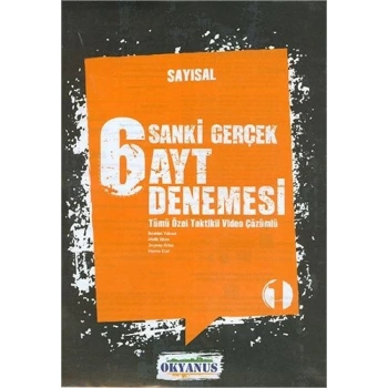 AYT Sayısal Deneme Sınavı 6lı - Okyanus Yayınları