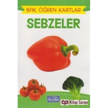 Bak Öğren Kartlar - Sebzeler - Parıltı Yayınları