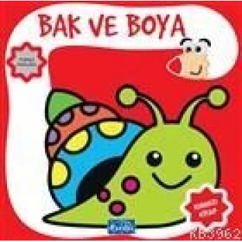 Bak ve Boya-Kırmızı Kitap - Parıltı Yayınları