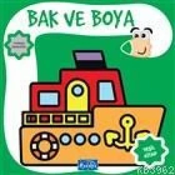 Bak ve Boya-Yeşil Kitap - Parıltı Yayınları