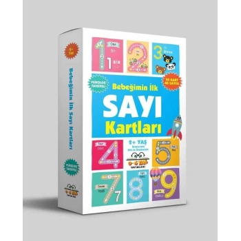 BEBEĞİMİN İLK SAYI KARTLARI 2+ YAŞ - PARILTI YAYINLARI