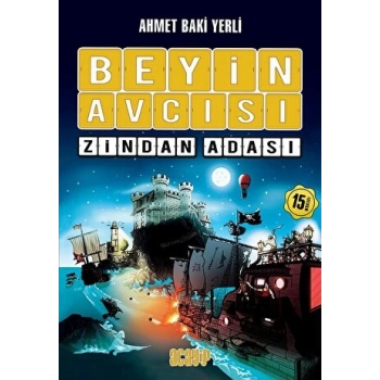 Beyin Avcısı 1-Zindan Adası (Karton Kapak) - Ahmet Baki Yerli - Acayip Kitaplar Yayınları