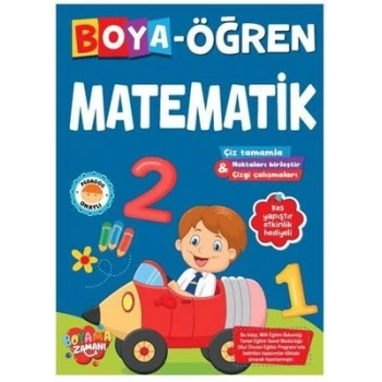 Boya Öğren Matematik-Boyama Zamanı-Revzen Kitap