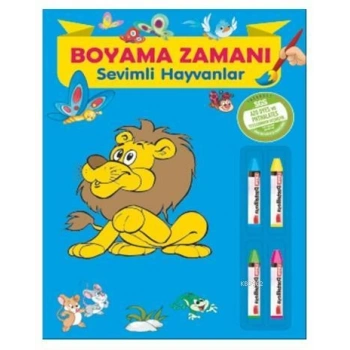 Boyama Zamanı : Hayvanlar KALIN BOYAMA - Parıltı Yayınları