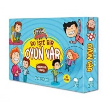 BU İŞTE BİR OYUN VAR 10 KİTAP-MAVİ KİRPİ YAYINLARI