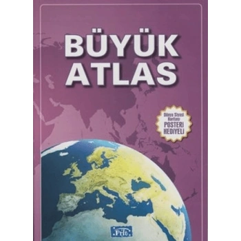 Büyük Atlas (Karton Kapak) - Parıltı Yayınları