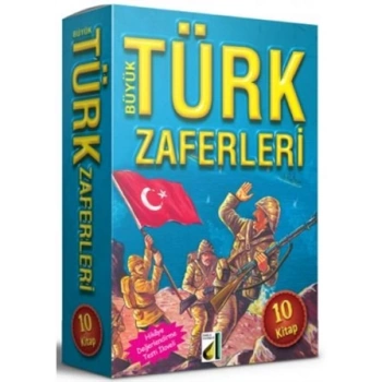 Büyük Türk Zaferleri (10 Kitap) - Ali Osman Atak - Damla Yayınevi