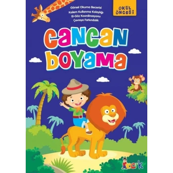 Cancan Boyama -Kalın Boyama- Bıcırık Yayınları
