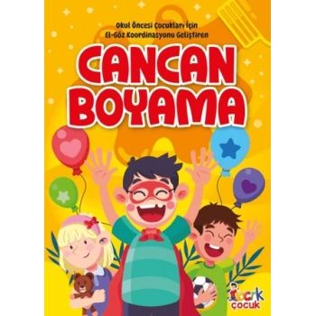 Cancan Boyama -Kalın Boyama- Bıcırık Yayınları