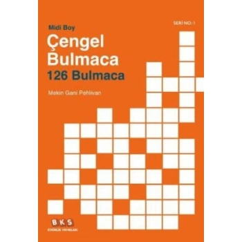 Çengel Bulmaca Midi Boy Seri-1 - Mekin Gani Pehlivan - BKS Etkinlik Yayınları