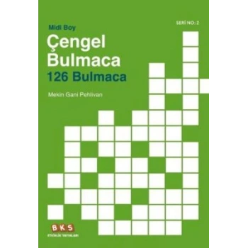 Çengel Bulmaca Midi Boy Seri-2 - Mekin Gani Pehlivan - BKS Etkinlik Yayınları