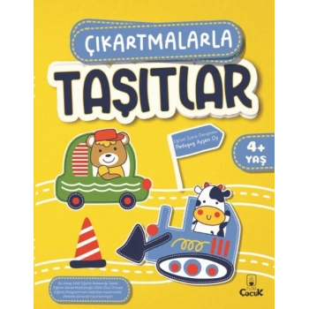 Çıkartmalarla Taşıtlar-(Okul Öncesi)-Floki Yayınları