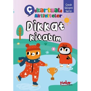 Çıkartmalı Dikkat Kitabım+Stıckeer(16 Sayfa)-Pinokyo Yayınları