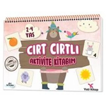 Cırtcırtlı Aktivite Kitabı 2-4 Yaş - Feyyaz Ulaş - Yeti Kitap