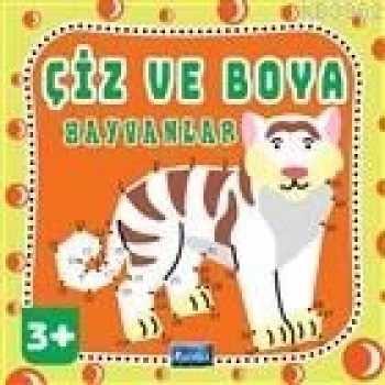 Çiz ve Boya-Hayvanlar - Parıltı Yayınları