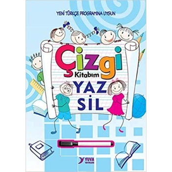 Çizgi Kitabım Yaz Sil - Yuva Yayınları