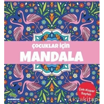 Çocuklar İçin Mandala-Lacivert-Leopar Yayınları