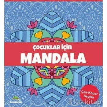 Çocuklar İçin Mandala-Mavi-Leopar Yayınları