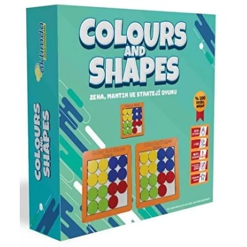 Colours And Shapes (Ahşap) - Aklımda Zeka Oyunları