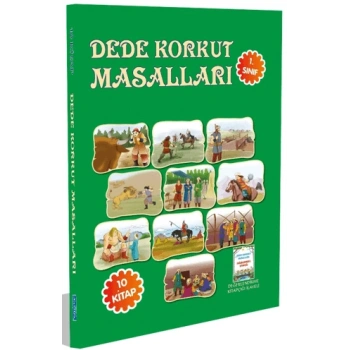 Dede Korkut Masalları 10 lu-1.Sınıf Hikaye Seti- Parıltı Yayınları
