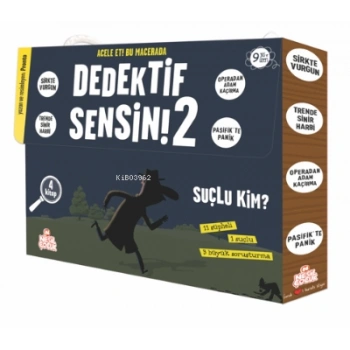 Dedektif Sensin Serisi 2 (4 Kitap) - Nesil Yayınları