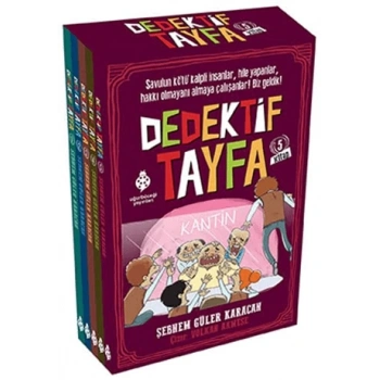 Dedektif Tayfa Seti (5 Kitap) - Şebnem Güler Karacan - Uğurböceği Yayınları