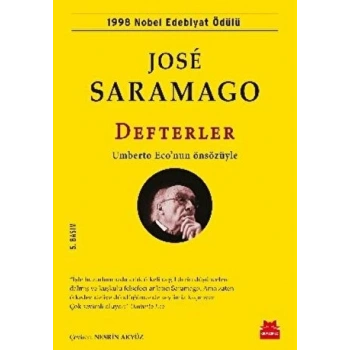 Defterler - Jose Saramago - Kırmızı Kedi Yayınları