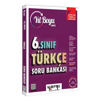 DERS ARKADAŞIM 6.SINIF TÜRKÇE YIL BOYU SORU BANKASI / YARGI YAYINLARI