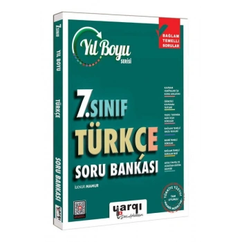 DERS ARKADAŞIM 7.SINIF TÜRKÇE YIL BOYU SORU BANKASI / YARGI YAYINLARI