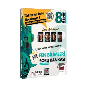 DERS ARKADAŞIM 8.SINIF LGS FEN BİLİMLERİ SON TUR SORU BANKASI / YARGI YAYINLARI