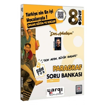 DERS ARKADAŞIM 8.SINIF LGS SON TUR PARAGRAF SORU BANKASI / YARGI YAYINLARI