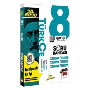 DERS ARKADAŞIM LGS 8.SINIF TÜRKÇE YIL BOYU SORU BANKASI / YARGI YAYINLARI
