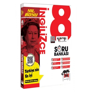 DERS ARKADAŞIM LGS 8.SINIF İNGİLİZCE YIL BOYU SORU BANKASI / YARGI YAYINLARI
