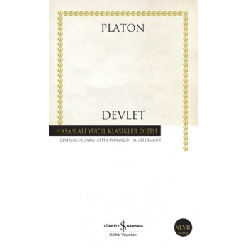 Devlet - Platon - İş Bankası Kültür Yayınları