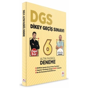 DGS Deneme 6 Fasikül-Delta Kültür Yayınları