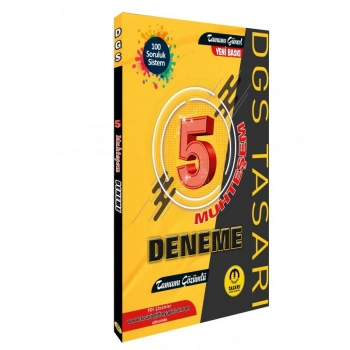 DGS Deneme Sınavı 5li Muhteşem - Tasarı Yayınları