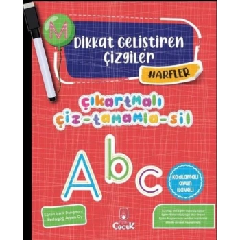 Dikkat Geliştiren Çizgiler-Harfler - Floki Çocuk