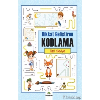 Dikkat Geliştiren Kodlama İleri - Bookalemun Yayınları
