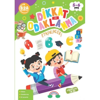 Dikkat ve Odaklanma Etkinlikleri - Yediveren Çocuk Yayınları