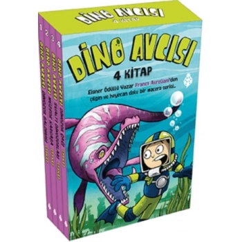 Dino Avcısı Seti 4 Kitap Uğurböceği Yayınları