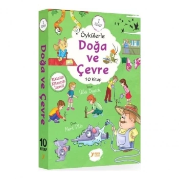 Doğa ve Çevre Heceli-Düz Yazılı(10 Kitap) - 1.Sınıf Hikaye - Yuva Yayınları