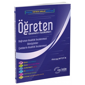 Doğrunun ve Çemberin Analitik İncelemesi Öğreten Matematik Fasikülleri Konu Anlatımlı - Gür Yayınları