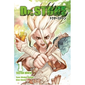 Dr. Stone - Cilt 1-Riichiro Inagaki-Kayıp Kıta Yayınları