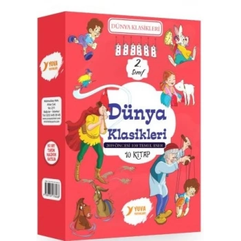 Dünya Klasikleri(10 Kitap) 2.Sınıf Hikaye - Yuva Yayınları