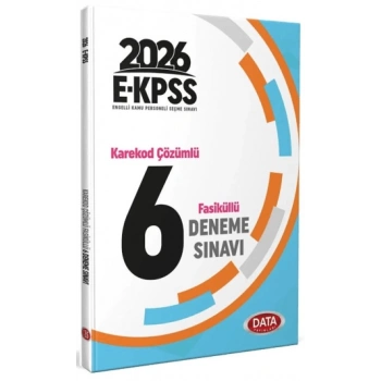 E-KPSS Çözümlü 6 Deneme-Data Yayınları