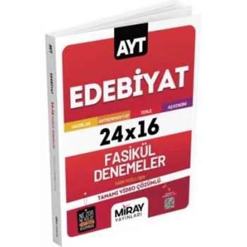 EDEBİYAT DENEME AYT 16 LI
