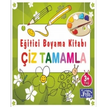 Eğitici Boyama Kitabı : Çiz Tamamla - Parıltı Yayınları
